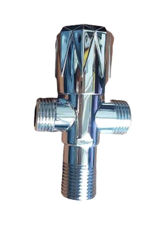 Angle Valve Silver 10centimeter