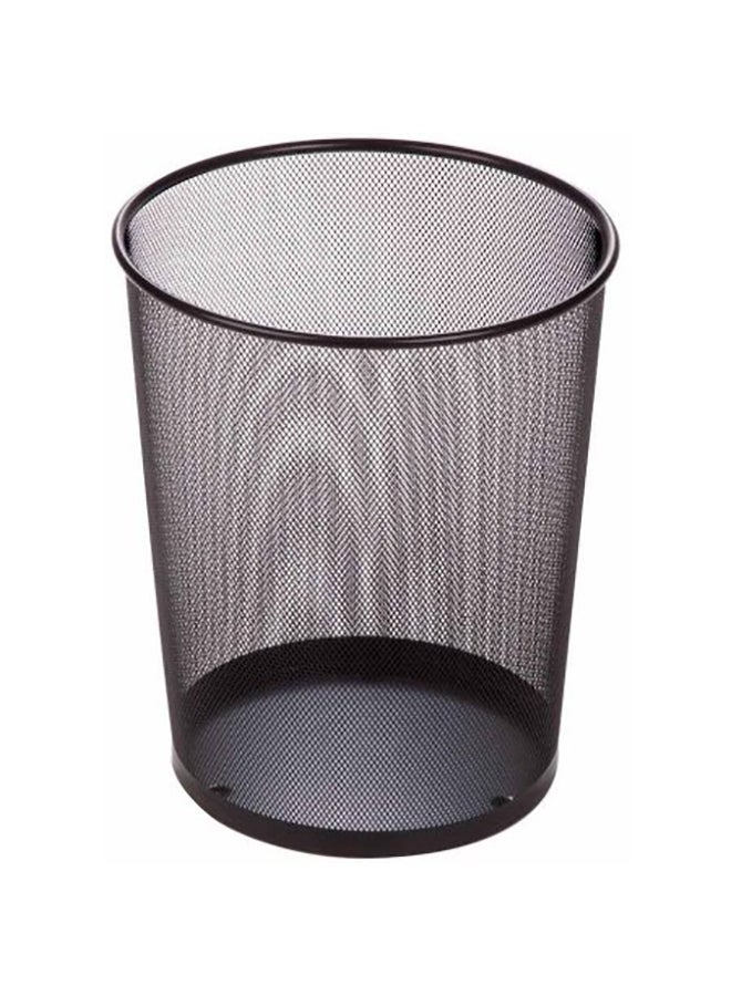 Paper Waste Basket Black
