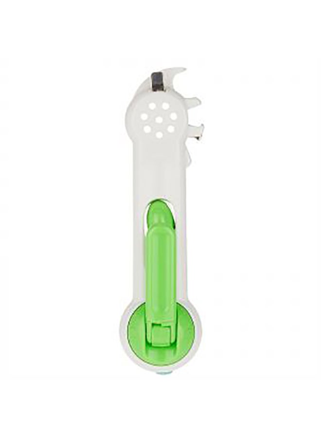 Generic 7-In-1 Can Opener Green/White 5x5x20cm  - Image 2