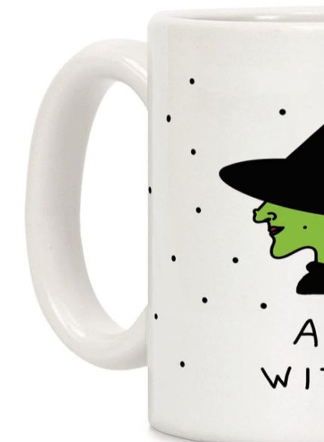 Ace Witch Coffee Mug White  - Image 2