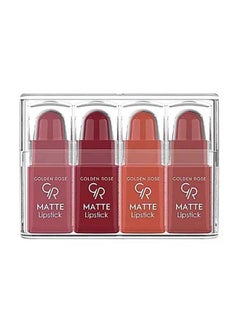 4-Piece Matte Lipstick Set Multicolour - v1587986567/N37562448A_1