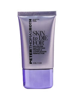 Skin To Die For No Filter Mattifying Primer And Complexion Perfector Clear