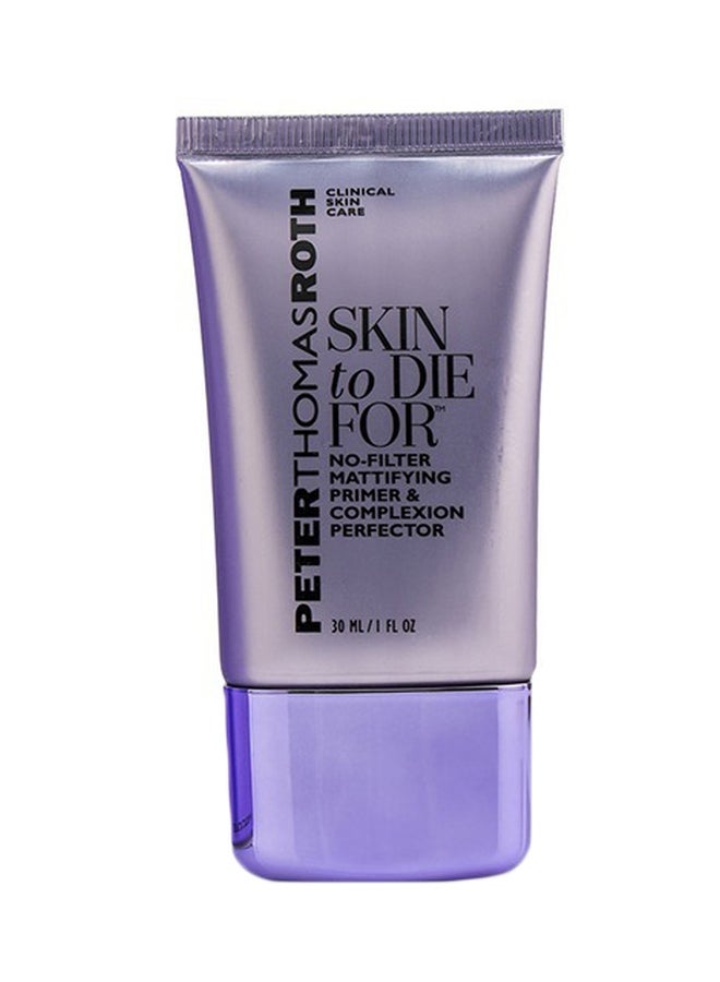 PETER THOMAS ROTH - Skin To Die For No Filter Mattifying Primer And Complexion Perfector Clear - Image 1
