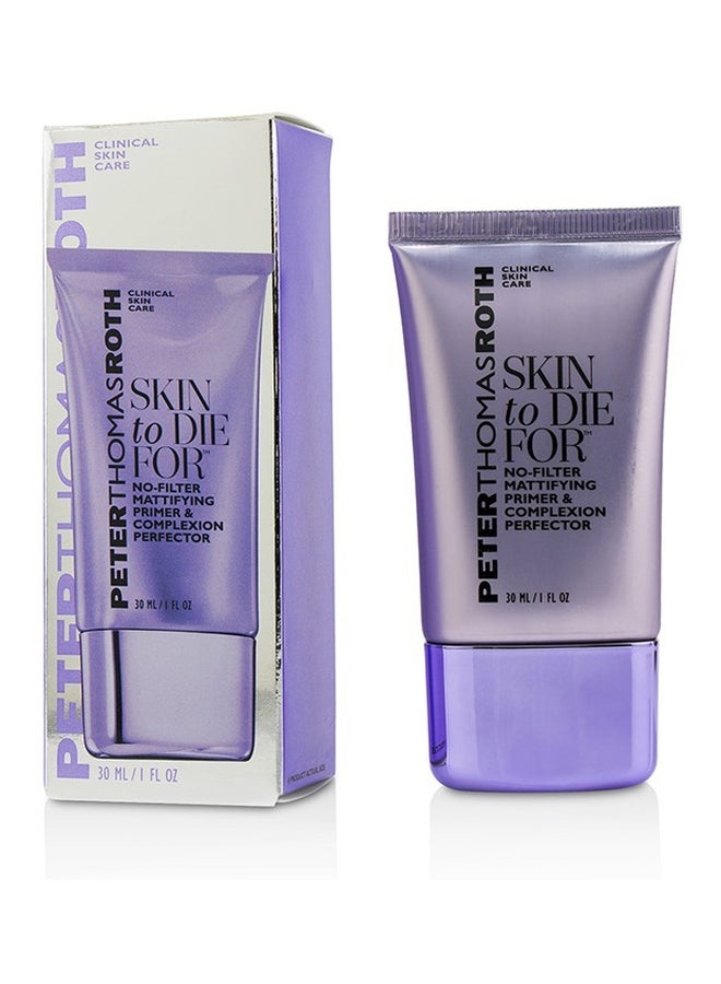 PETER THOMAS ROTH - Skin To Die For No Filter Mattifying Primer And Complexion Perfector Clear - Image 1