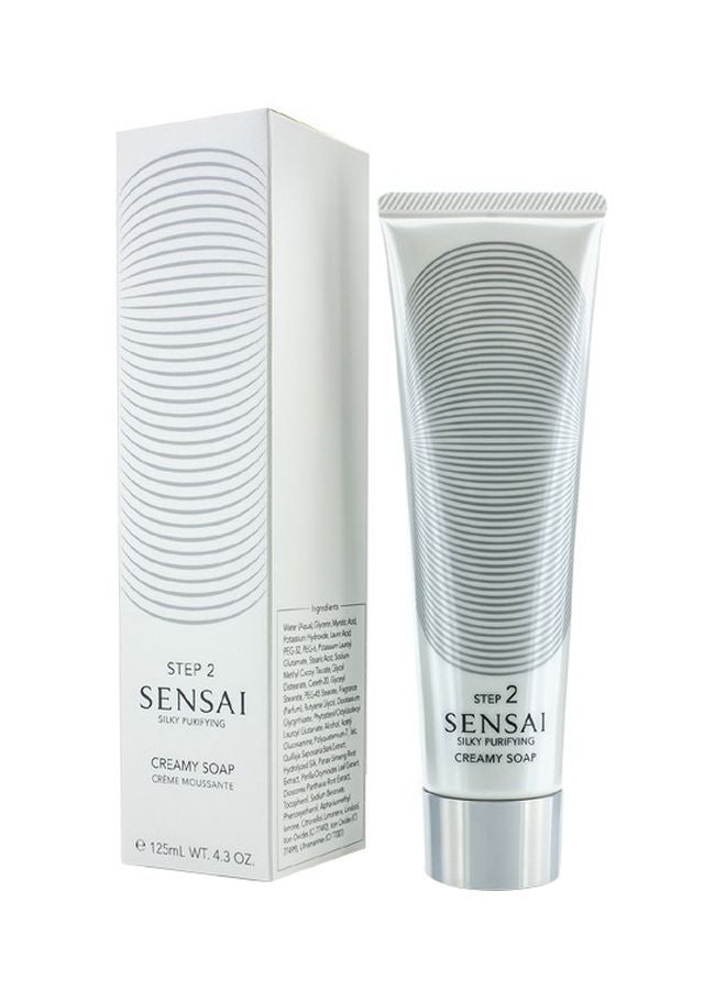 Kanebo - Step 2 Sensai Silky Purifying Creamy Soap 125ml - Image 1