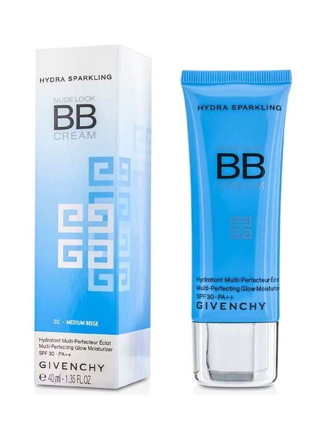 GIVENCHY - Hydra Sparkling Nude Look BB Cream SPF30 PA++ 02 Medium Beige - Image 1