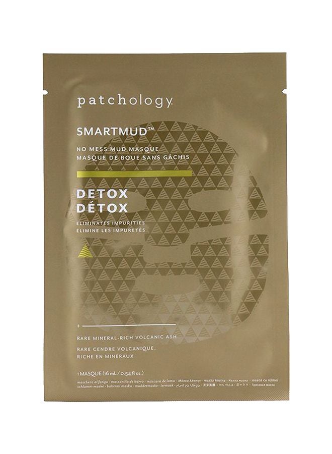 ماسك الطين سمارت ماد للتخلص من السموم ماسك طين من دون فوضى من 4 قطع 16ملليلتر