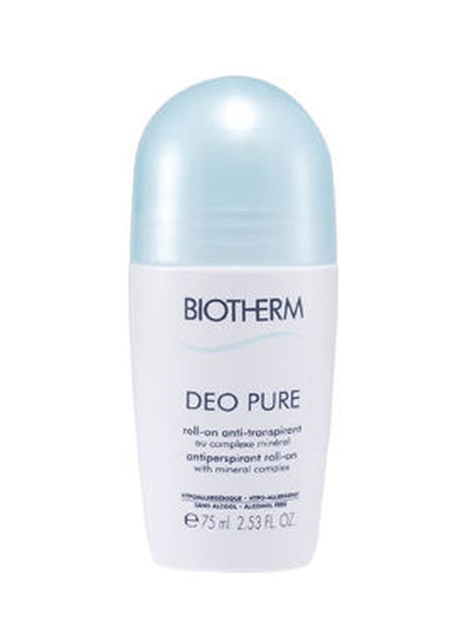 BIOTHERM - Deo Pure Antiperspirant Roll-On - Image 1
