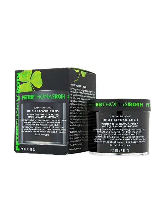 PETER THOMAS ROTH - Irish Moor Mud Purifying Black Mask 150ml - Image 1