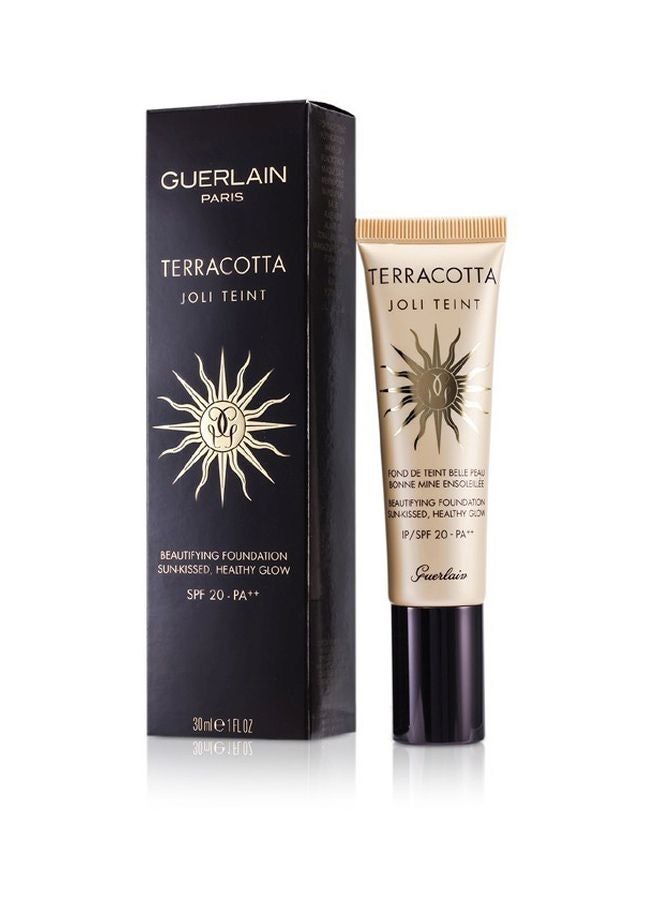 Guerlain Terracotta Joli Teint Beautifying Foundation SPF20 Medium  - Image 2