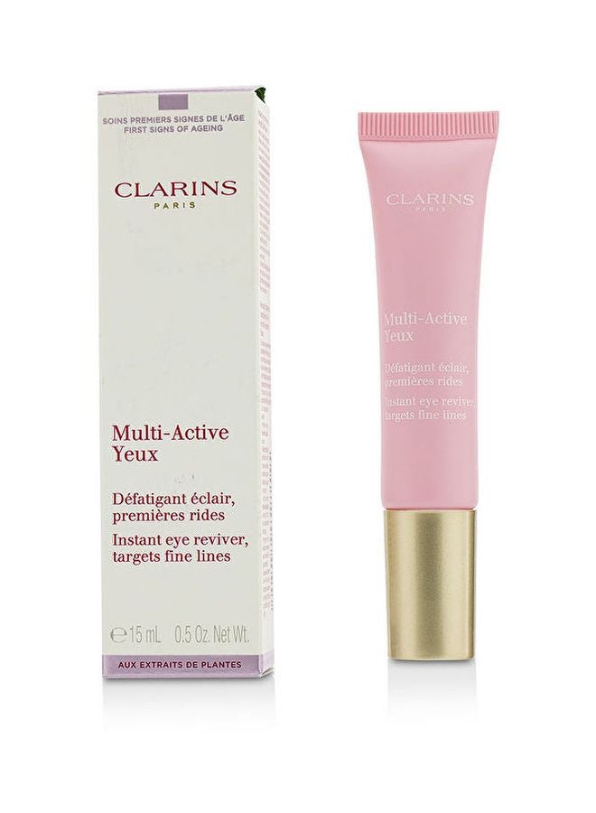 CLARINS - Multi-Active Yeux Instant Eye Reviver Cream White 15ml - Image 1