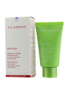 CLARINS SOS Pure Rebalancing Clay Mask 75ml 