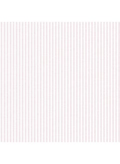 Stripes Pattern Beautiful Wallpaper Pink/White 0.53 x 10meter