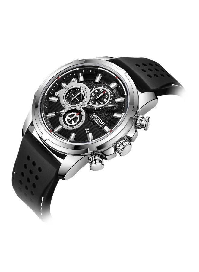 ميجر ساعة يد كرونوغراف كاجوال ضد الماء طراز 2101 للرجال - Image 2