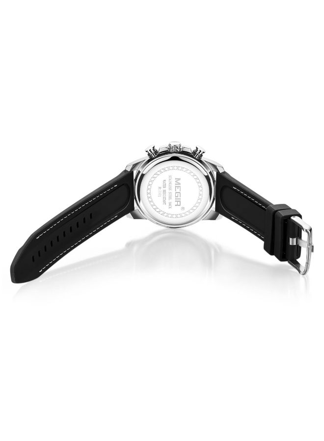 ميجر ساعة يد كرونوغراف كاجوال ضد الماء طراز 2101 للرجال - Image 5