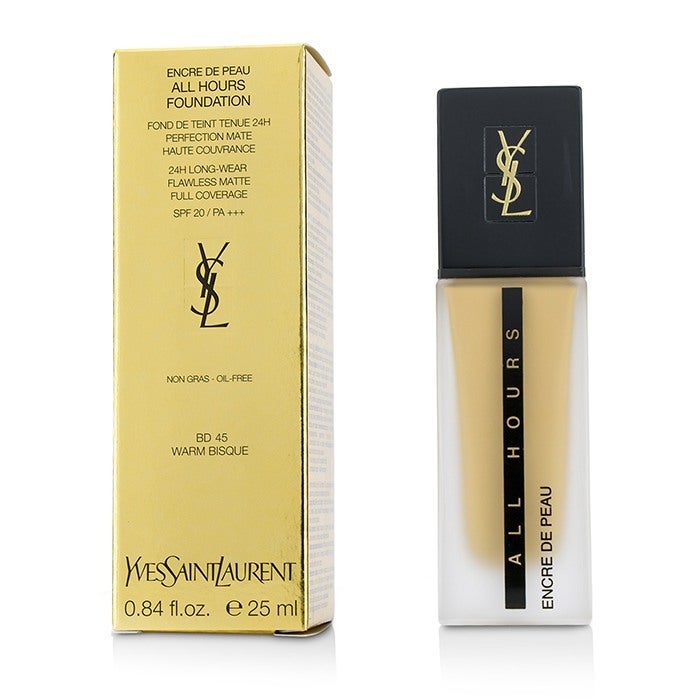 Yves Saint Laurent - All Hours Foundation SPF20 BD45 Warm Bisque - Image 1