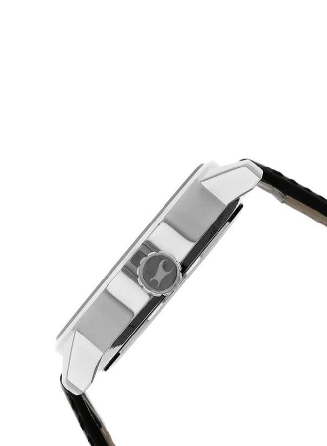 fastrack Men's Leather Analog Watch 3159SL02 - Image 3