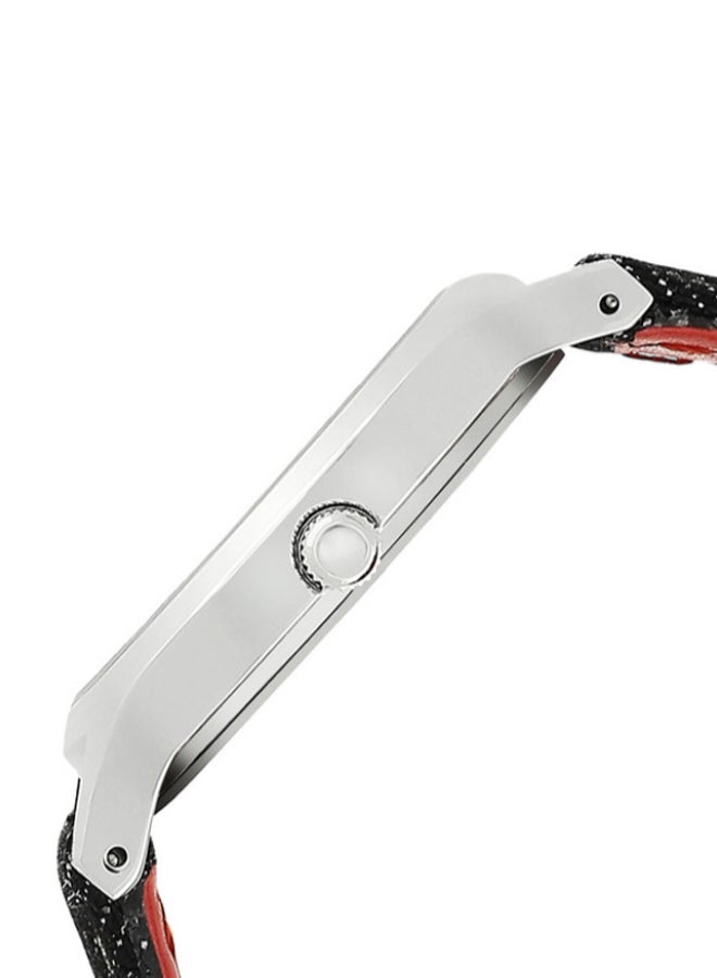 فاستراك ساعة عقارب بسوار من القماش طراز 6180SL02 للنساء - Image 3