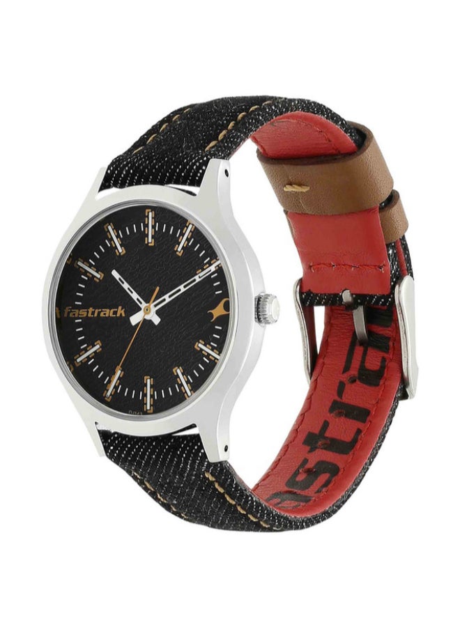 فاستراك ساعة عقارب بسوار من القماش طراز 6180SL02 للنساء - Image 2