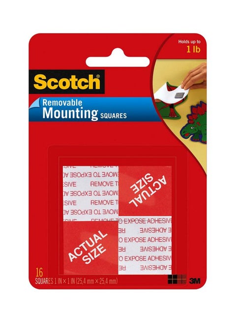 Scotch Removable Mounting Tape Clear