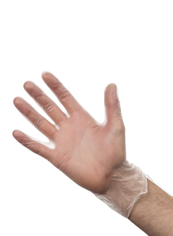 Disposable Gloves White XL  - Image 2