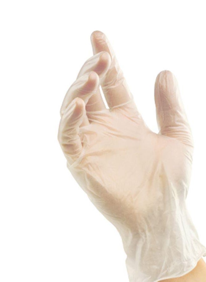 Disposable Gloves White XL  - Image 3