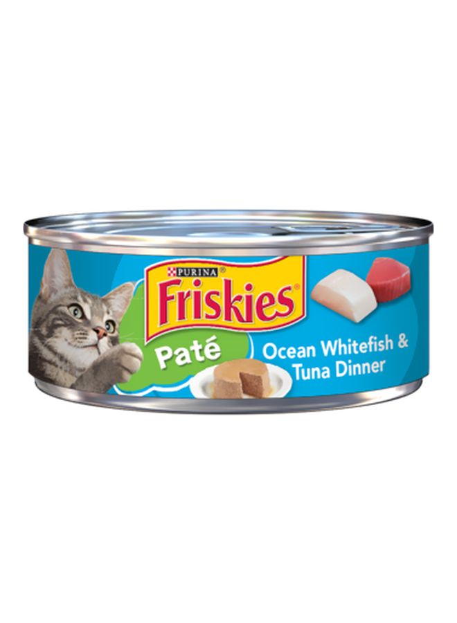 Friskies Pate Ocean Whitefish And Tuna Wet Food Brown