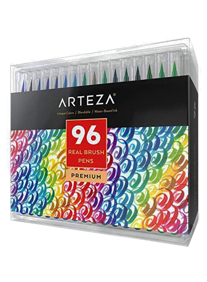 ARTEZA 96-Piece Marker Brush Set Multicolour - Image 1