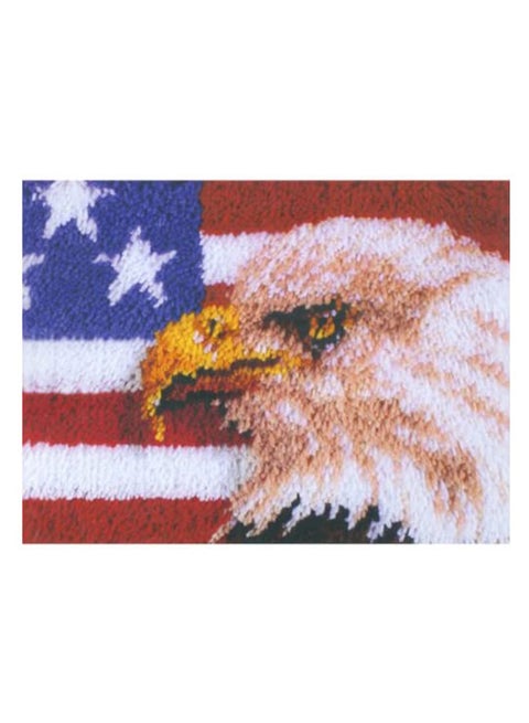 Eagle Latch Hook Kit Multicolour