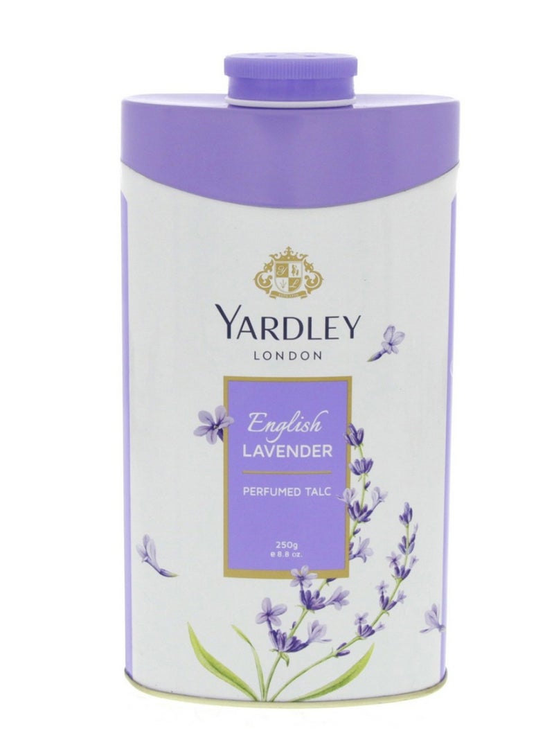 Yardley English Lavender Talcum Powder 250grams  - Image 1