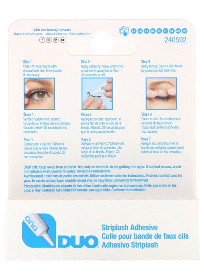 DUO Striplash Eyelash Adhesive White/Clear - Image 3