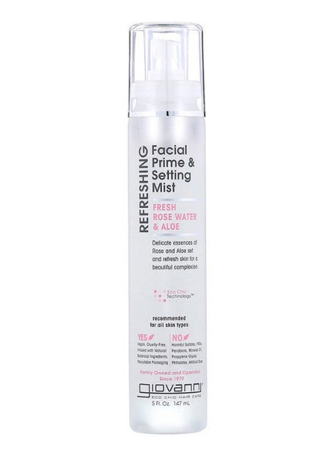 Refreshing Facial Prime And Setting Mist Clear