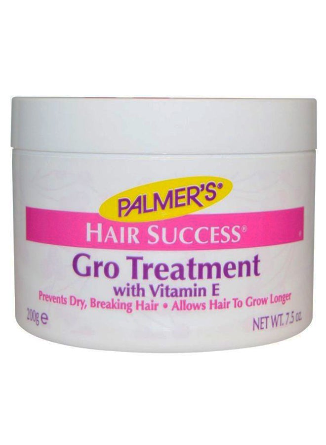 بالمرز كريم لعلاج الشعر مع فيتامين E Hair Success Gro Treatment برتقالي 200جرام  - Image 1
