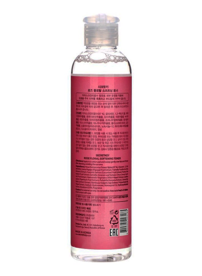 Secret Key Rose Floral Softening Toner 248ml  - Image 2