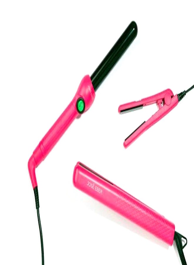 JOSE EBER 4-Piece Hair Styling Tool Set pink  - Image 2