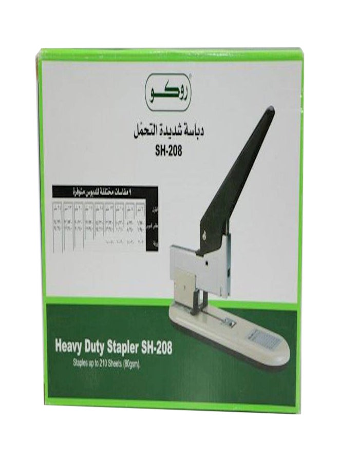 ROCO Heavy Duty Stapler White/Black