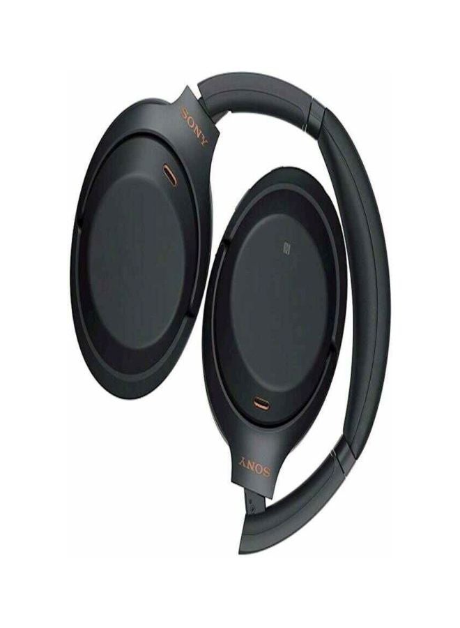سوني سماعات رأس لاسلكية بتصميم يغطي الأذن مزودة بخاصية إلغاء الضوضاء أسود - Image 4