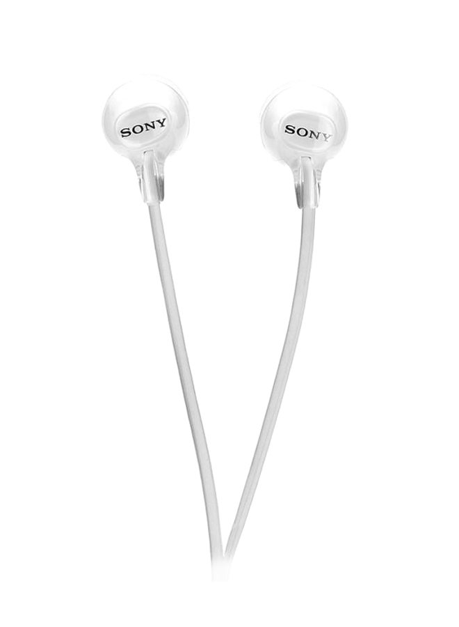Sony - Wired In-Ear Headphones With Mic White - Image 1