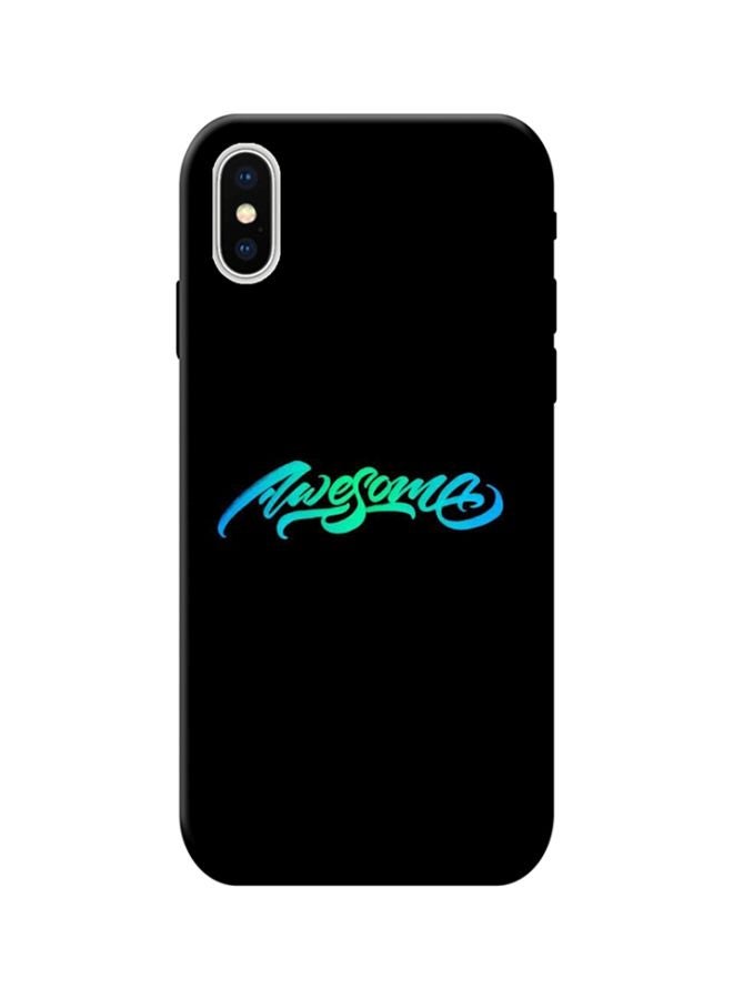 إس واي إن غطاء حماية واقي لهاتف أبل آيفون X متعدد الألوان