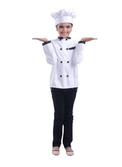 فانسي دريسويل زي طاهٍ مع قبعة للأطفال 7 - 8 Years  - Image 1