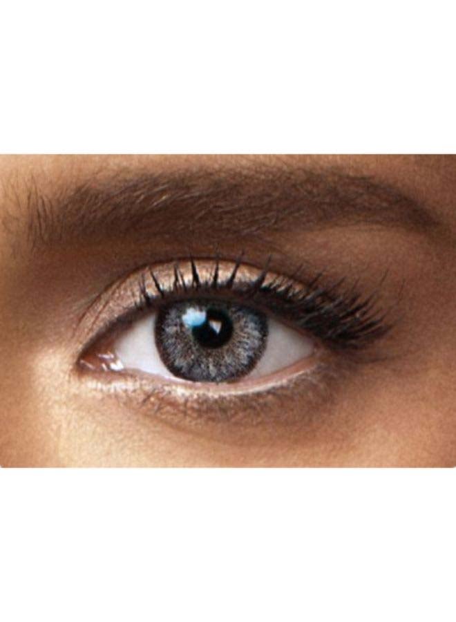COLOR VISION Women's Dark Gray Monthly Disposable Contact Lenses - Image 1
