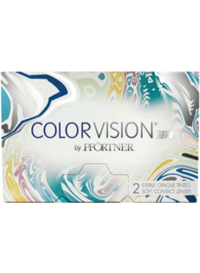 COLOR VISION women Blue Monthly Disposable Contact Lenses - Image 3