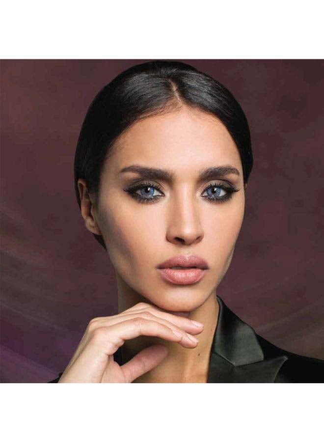 COLOR VISION Women's Blue Gray Monthly Disposable Contact Lenses - Image 2