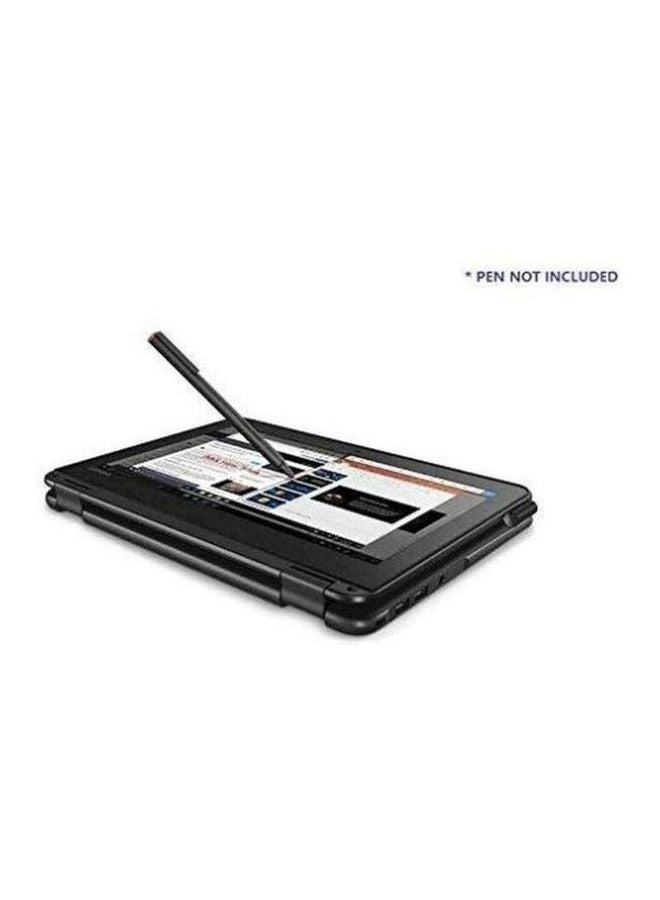 Lenovo 300e Convertible 2-In-1 Laptop With 11.6-Inch Dispaly, Celeron Processor/4GB RAM/64GB eMMC Flash Memory/Intel HD Graphics 500 Black  - Image 3