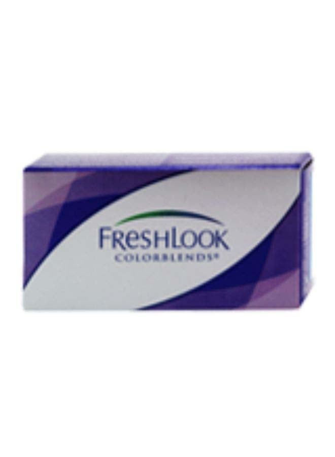 FRESHLOOK women Colorblends Blue Monthly Disposable Contact Lenses - Image 2