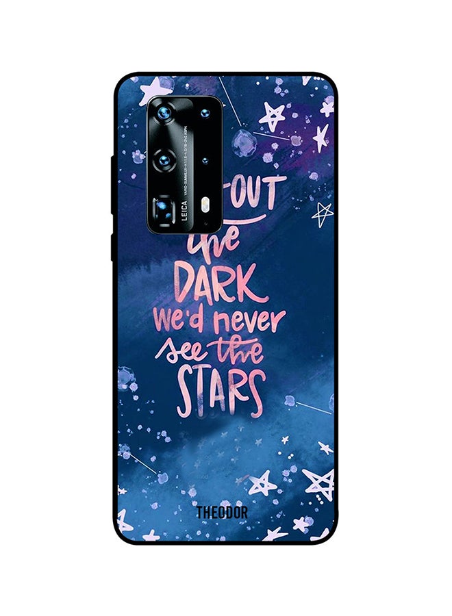 Protective Case Cover For Huawei P40 Pro Plus Blue/Pink/White