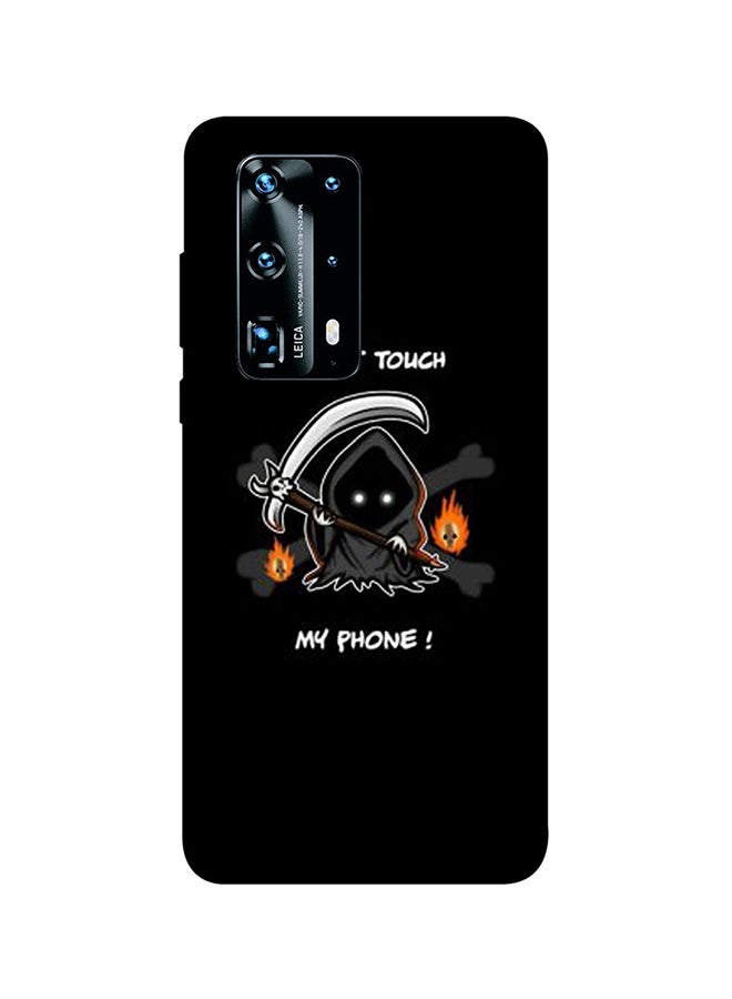 غطاء حماية واقٍ لهاتف هواوي P40 برو بلس أسود/ رمادي/ أبيض