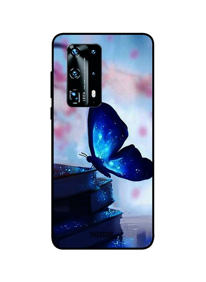 Protective Case Cover For Huawei P40 Pro Plus Pink/Blue