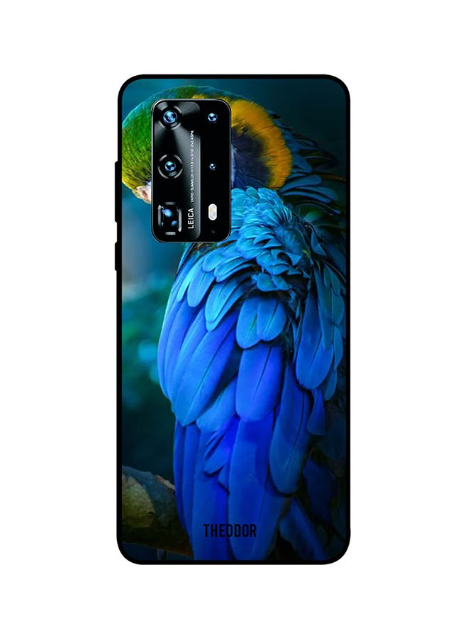 Protective Case Cover For Huawei P40 Pro Plus Blue/Green/Yellow