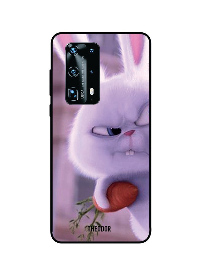 Protective Case Cover For Huawei P40 Pro Plus White/Pink/Red